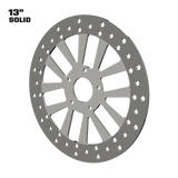 Excalibur 13" solid rotor in polished