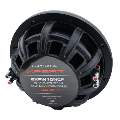 Xpert EXFW10NCF : 10 in. NEO Carbon Fiber Shallow Woofer