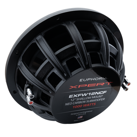 Xpert EXFW12NCF : 12in NEO Carbon Fiber Shallow Woofer