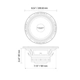 Xpert EXM8SN : 8 in. NEO Midrange - Stamped Frame