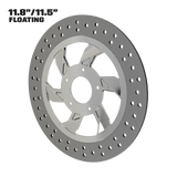 F22 11" floating rotor in polished
