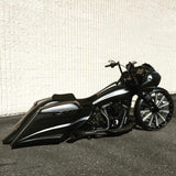 Elliptical Illusion Metric Black Double Cut Wheels