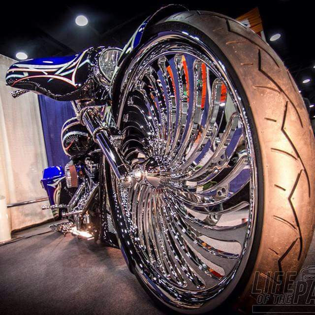 Hurricane Harley Softail | Dyna | Sportster Chrome Wheels
