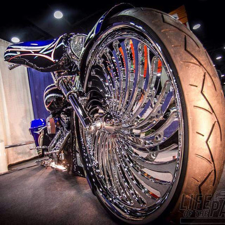 Hurricane Harley Softail | Dyna | Sportster Chrome Wheels