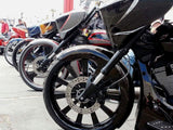 Elliptical Illusion Metric Black Wheels