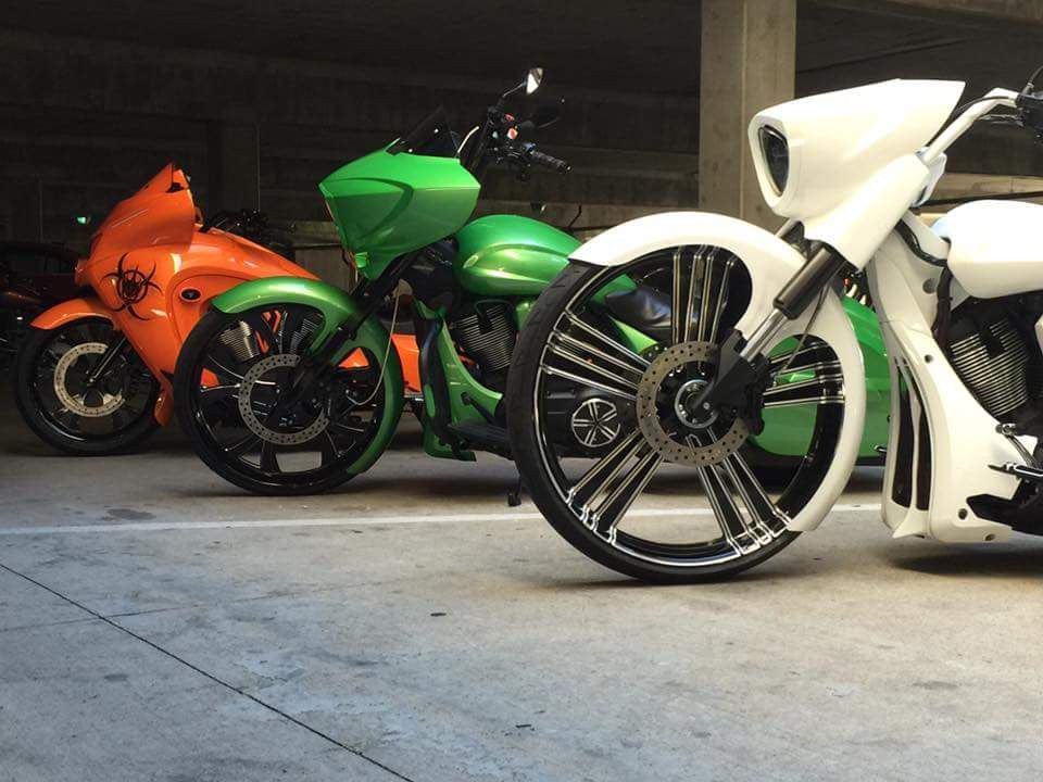 Sinful Indian Black Double Cut Wheels