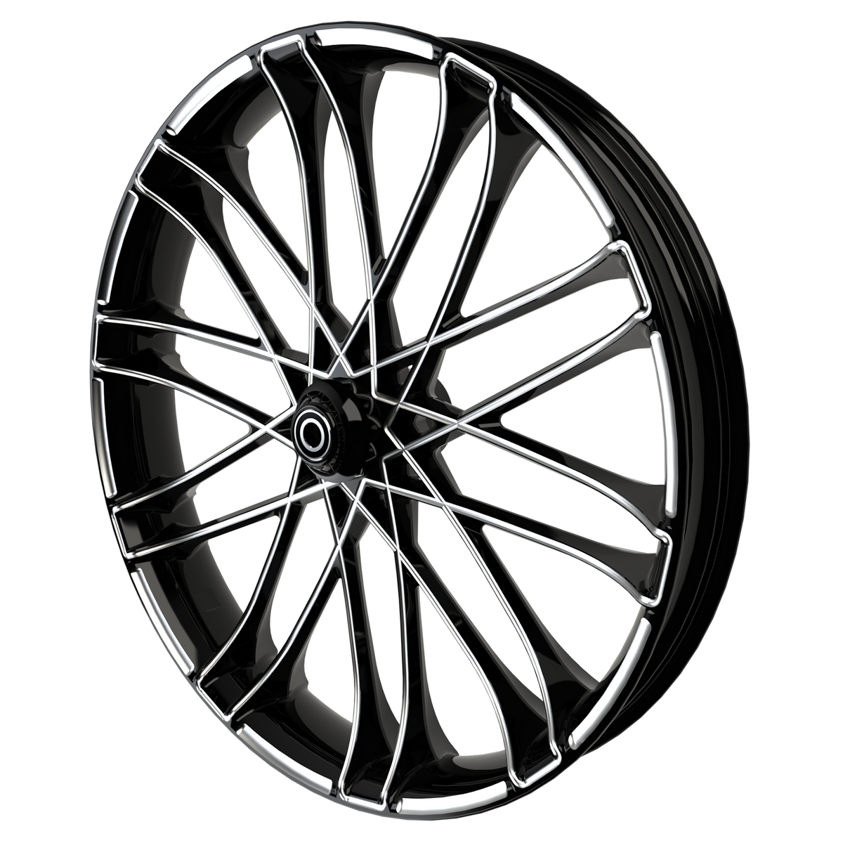 G3 3D Harley Black Double Cut Wheels