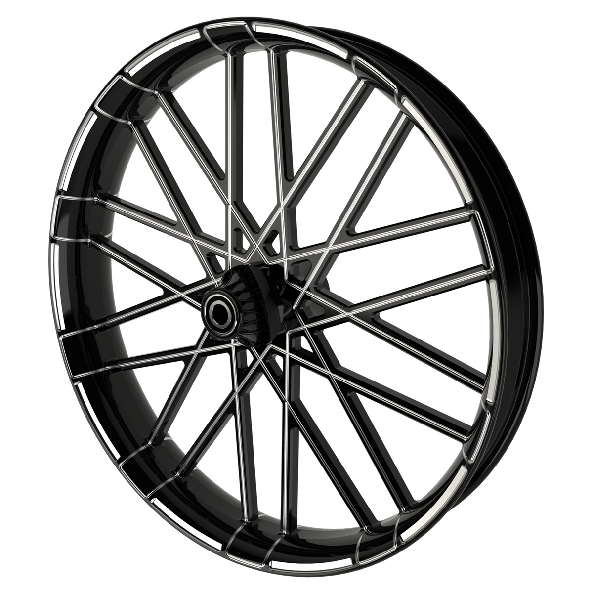 G3 Harley Pan America Black Double Cut Wheels