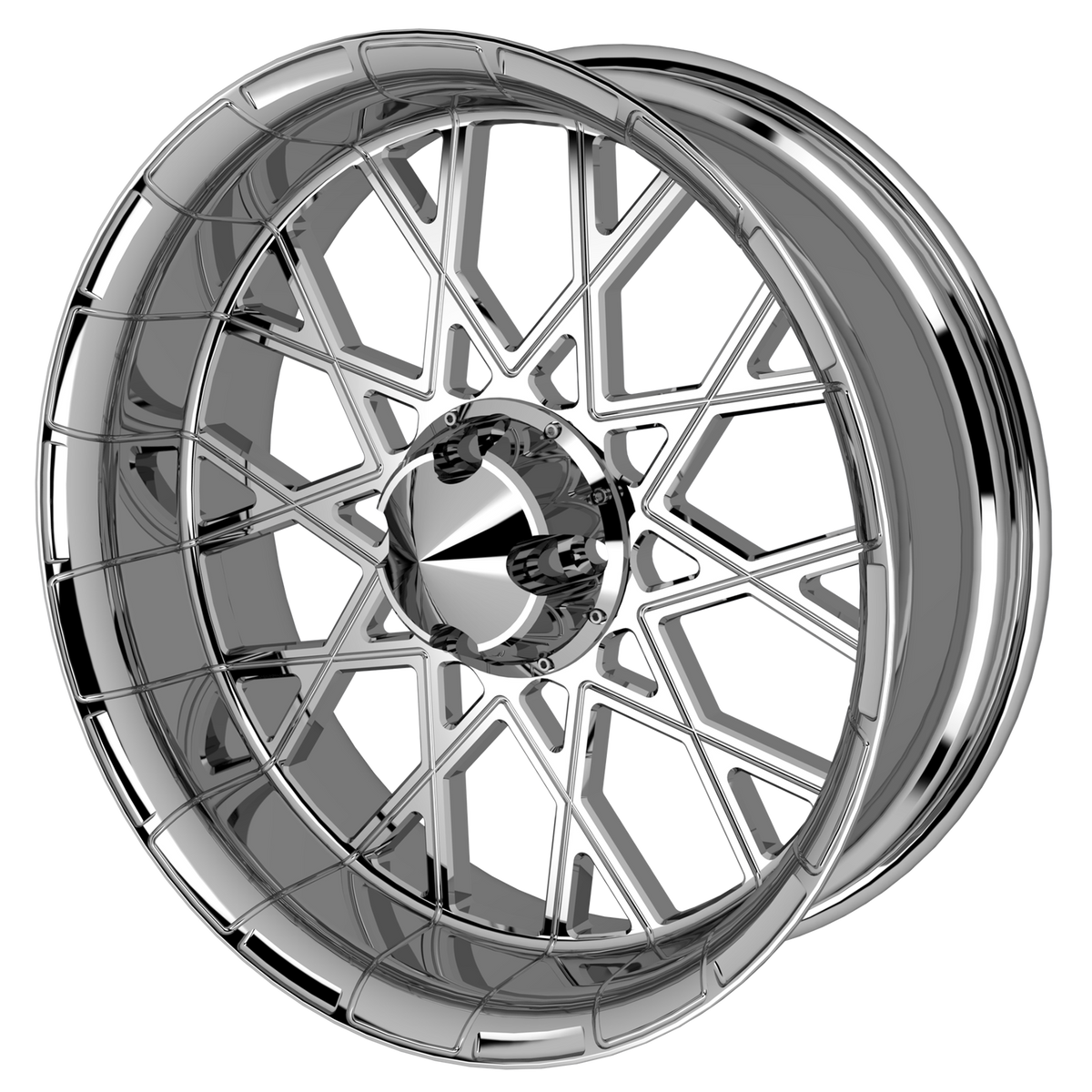 18x7" Harley-Davidson G3 Chrome Trike Rear Wheel