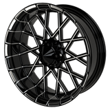 18x7" Harley-Davidson G3 Black Double Cut Trike Rear Wheel