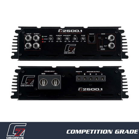 DB Drive G7 2500.1 : Mono Class D Amplifier