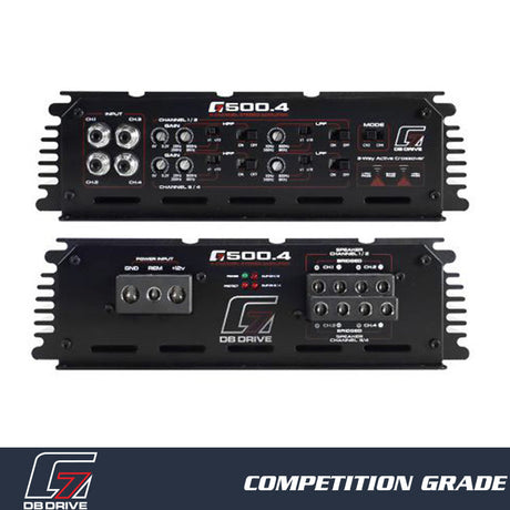 DB Drive G7 500.4 : 4-Channel Class D Amplifier