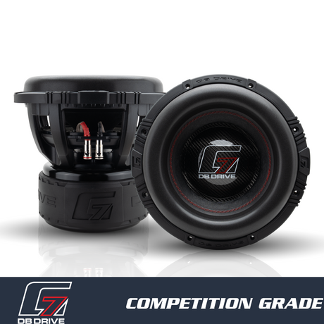 DB Drive G7 12.1 : 12" Dual 1-Ohm Subwoofer
