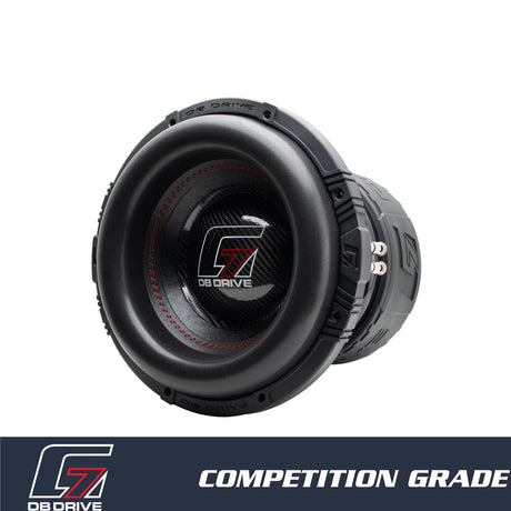 DB Drive G7 12.1 : 12" Dual 1-Ohm Subwoofer