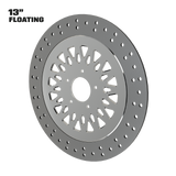 Gasser 13" floating rotor in polished