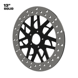 Gran Sport 13" Solid Rotor in Black