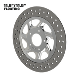 Gran Sport 11" Floating Rotor in Polished