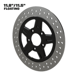 GT1  11" Floating Rotor in Black