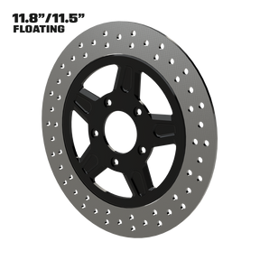 GT1  11" Floating Rotor in Black