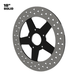 GT1 18" Solid Rotor in Black