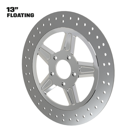GT1 13" Floating Rotor in Polished