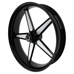 26 Inch GT1 Black Harley Wheel
