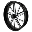 GT2 Harley Softail | Dyna | Sportster Black Wheels