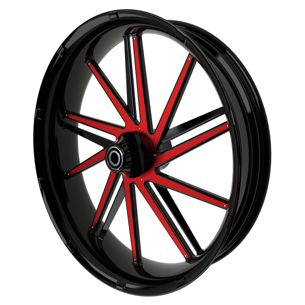 21 Inch GT2 Black Harley Wheel
