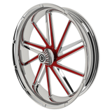 GT2 Indian Chrome Wheels with red insert