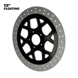 GT3 13" Floating Rotor in Black