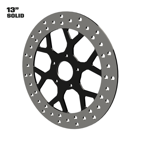 G3 13" Solid Rotor in Black