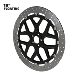 GT3 18" Solid Rotor in Black
