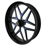 GT3 Indian Black Wheels with blue insert
