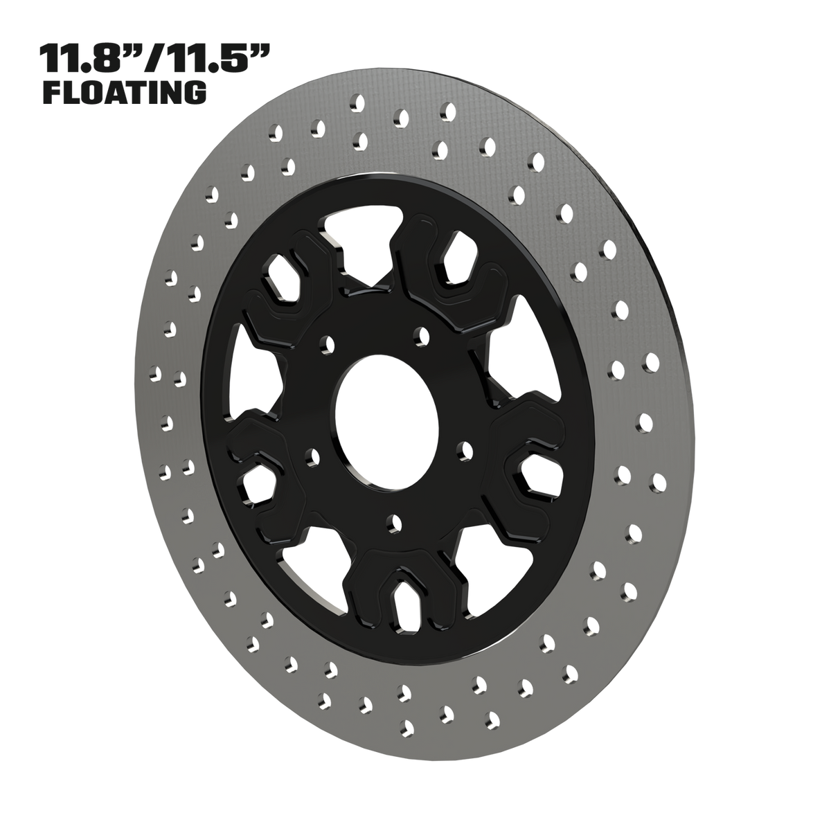 GT4 11" Floating Rotor in Black