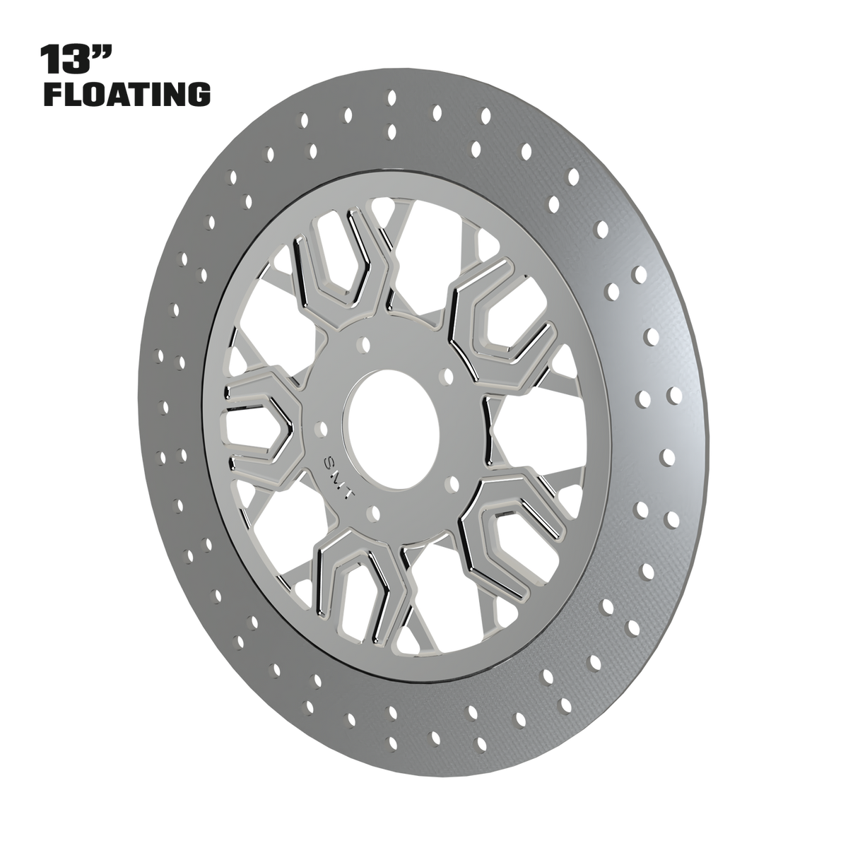 GT4 13" Floating Rotor in Polished