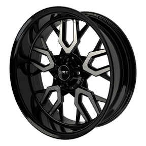 GT4 Harley Trike Black Wheels