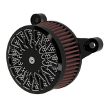 Gasser Air Cleaner in black double cut