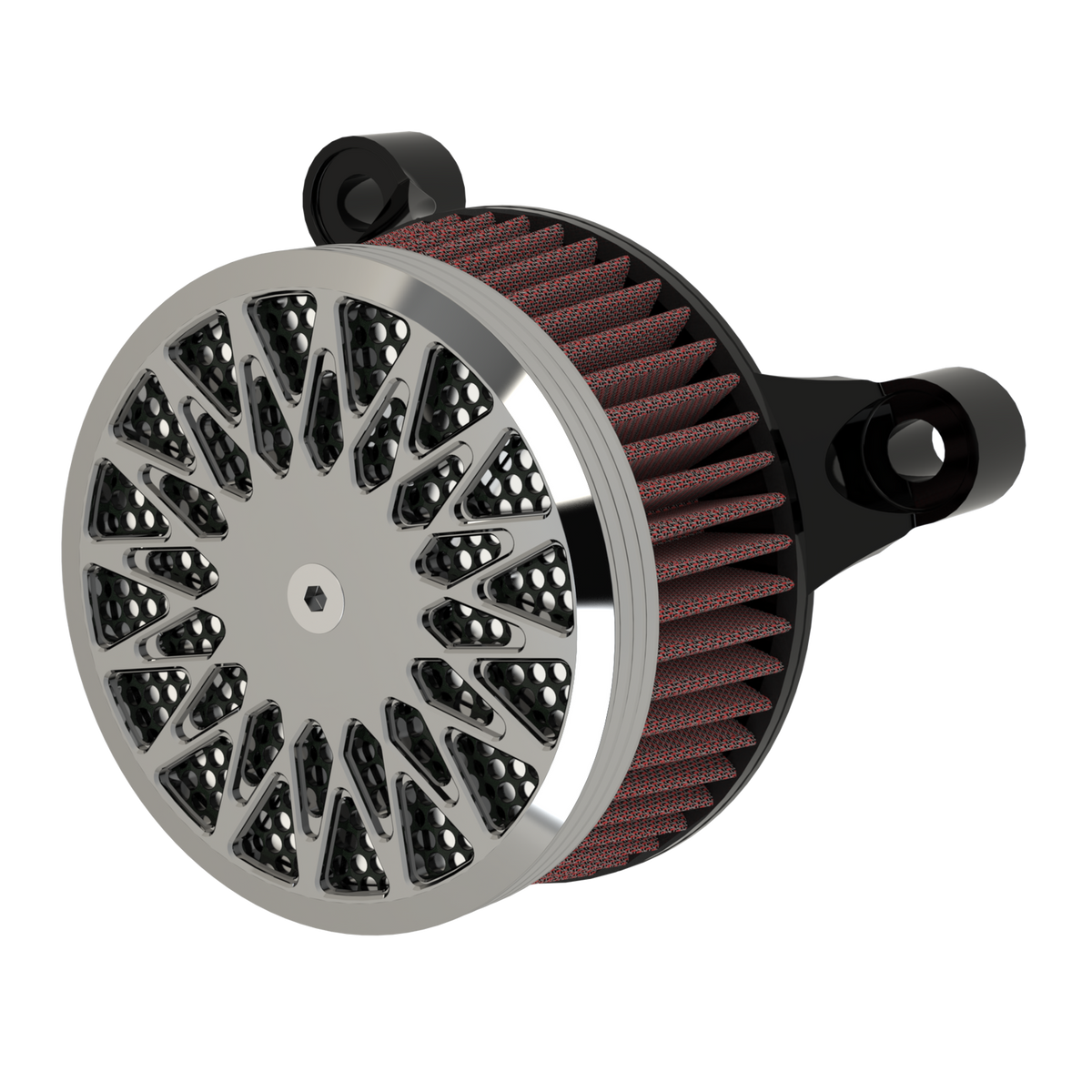 Gasser Air Cleaner in chrome