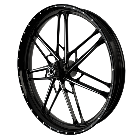 Gran Sport Harley V-Rod Black Double Cut Wheels