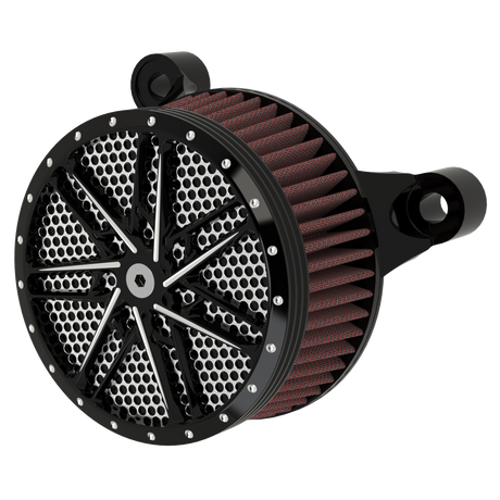 Gran Sport Air Cleaner in Black Contrast Cut