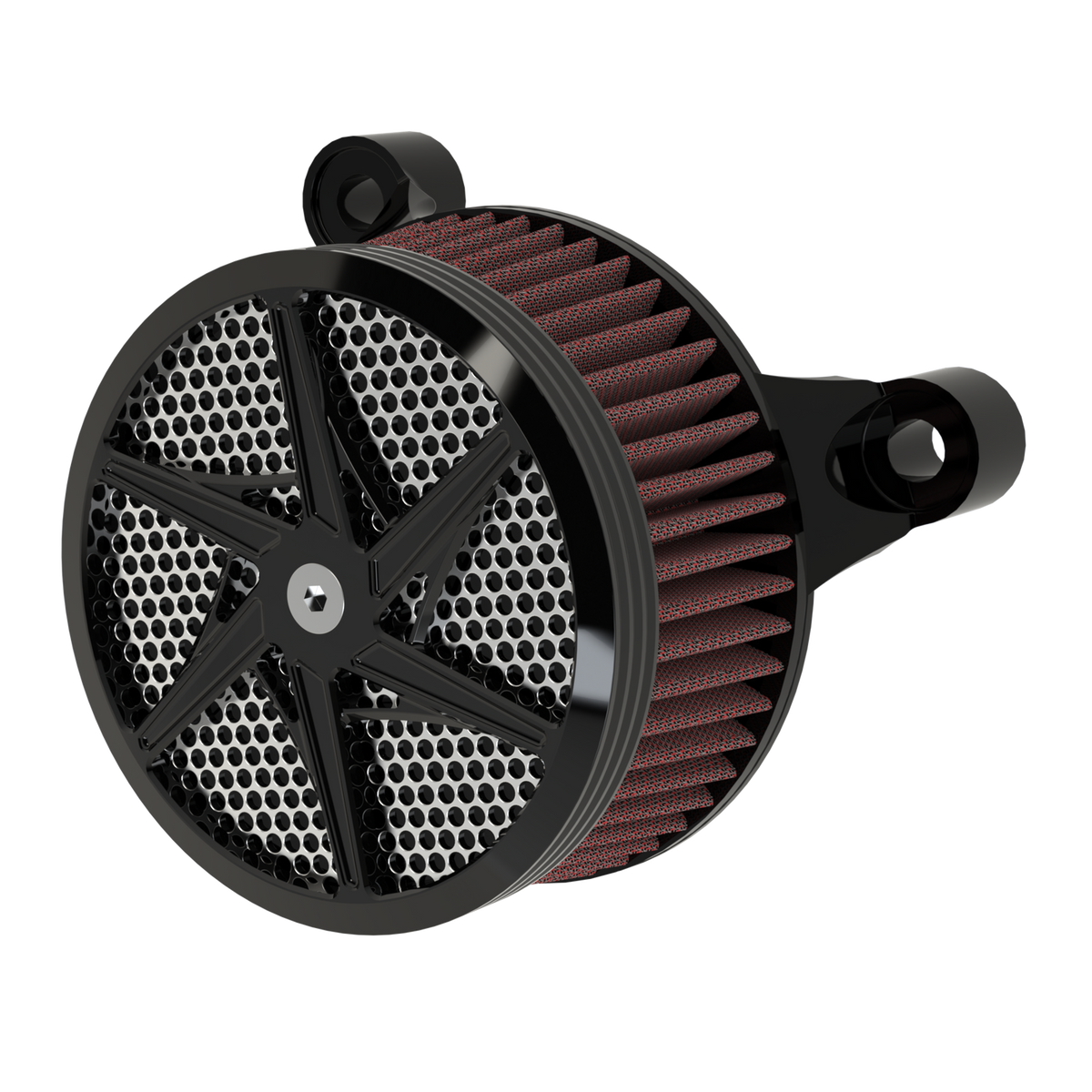 GT6Sixer air cleaner in black