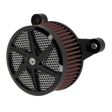 GT6Sixer air cleaner in black