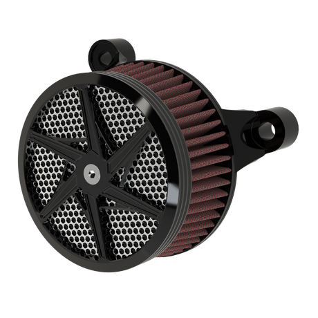 GT6Sixer air cleaner in black