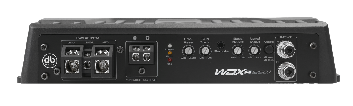 DB Drive WDX-R1250.1 : WDX Reference Class-D Mono Amplifier