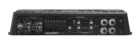 DB Drive WDX-R750.4 : WDX Reference Class-D 4 Channel Amplifier
