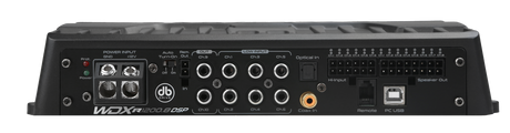 DB Drive WDX-R1200.8-DSP : WDX Reference Class-D 8 Channel Amplifier with DSP