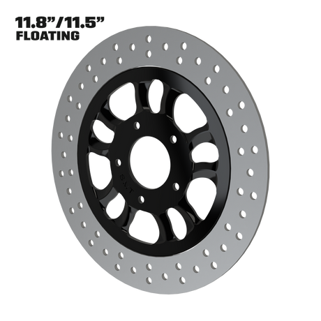 Hennessey 11" Floating Rotor in Black