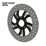 Hennessey 11" Solid Rotor in Black
