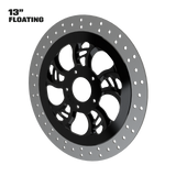 Hennessey 13" Floating Rotor in Black