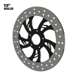 Hennessey 13" Solid Rotor in Black